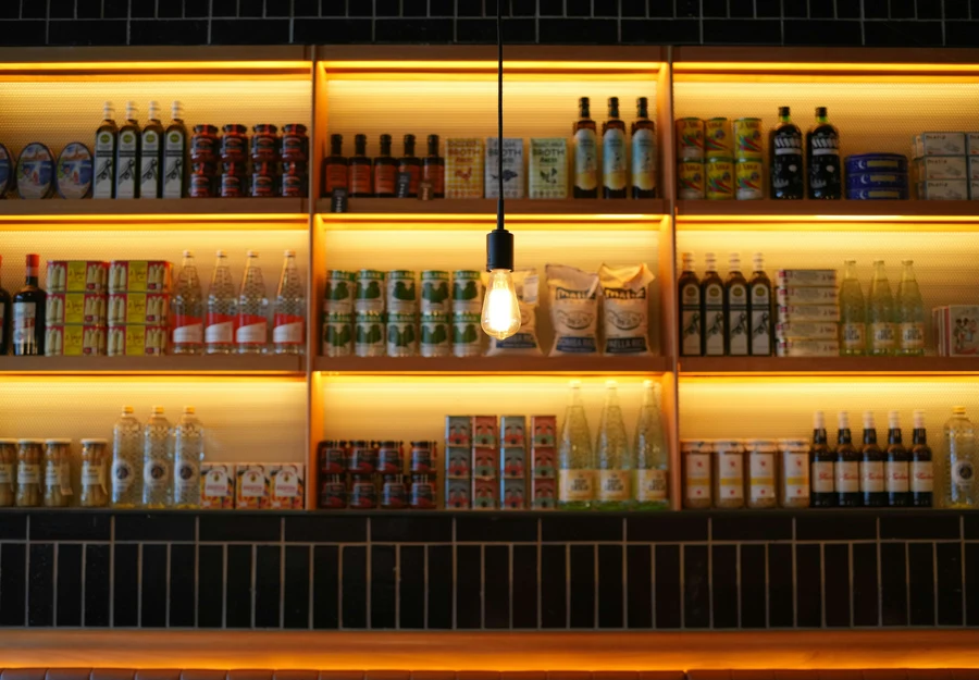 Premium gourmet food retail store